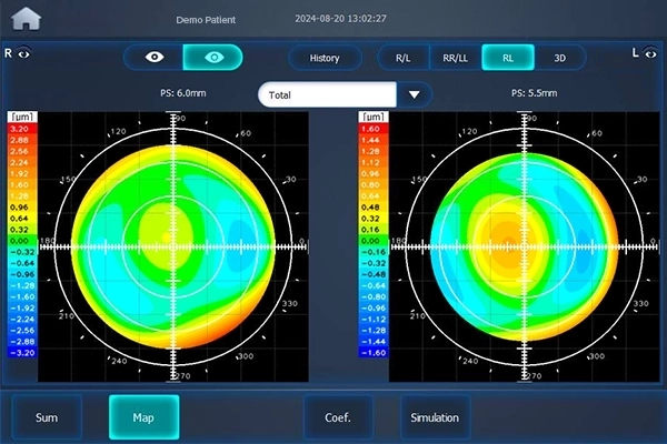 Wavefront Map